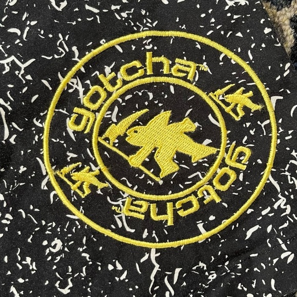 Gotcha Brand Shorts Black/White L - Picture 3 of 5